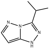 1H-Pyrazolo[5,1-c]-1,2,4-triazole,3-(1-methylethyl)-(9CI) Structure