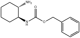 TRANS (1S,2S)-1N-CBZ-CYCLOHEXANE-1,2-DIAMINE,199336-05-5,结构式