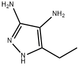 1H-Pyrazole-3,4-diamine,5-ethyl-(9CI) Structure