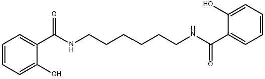 1,6-2-HYDROXYBENZOYLAMINOHEXANE Struktur