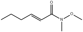 N-Methoxy-N-Methylhex-2-enaMide 结构式