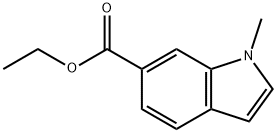 ethyl 1-Methylindole-6-carboxylate 结构式