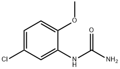 (5-chloro-2-methoxyphenyl)urea,202823-21-0,结构式