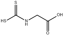 Glycine, N-(dithiocarboxy)- (6CI,7CI,8CI,9CI) 化学構造式