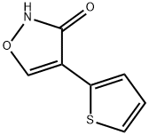 3(2H)-Isoxazolone,4-(2-thienyl)-(9CI) Structure