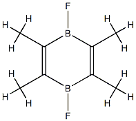 1,4-difluoro-2,3,5,6-tetramethyl-1,4-diborinine,20534-12-7,结构式