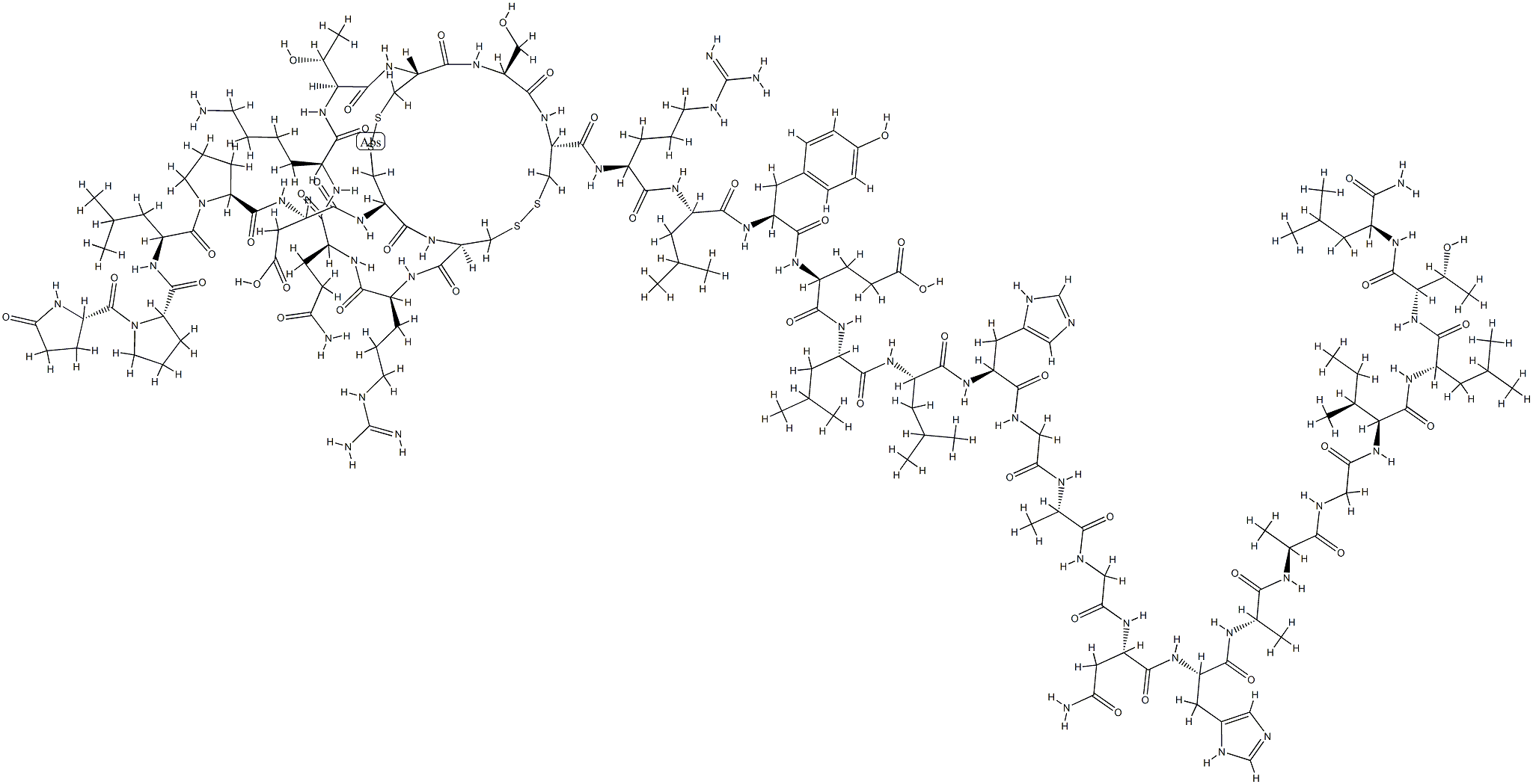 Orexin A ,205599-75-3,结构式