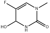 2(1H)-Pyrimidinone,5-fluoro-3,4-dihydro-4-hydroxy-1-methyl-(9CI) 化学構造式