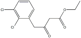 ethyl 4-(2,3-dichlorophenyl)-3-oxobutanoate Structure