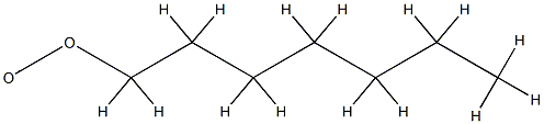 Heptyl peroxy radical Structure