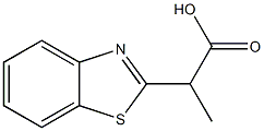 2-Benzothiazoleaceticacid,alpha-methyl-(9CI) Struktur