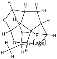 2H-1,5,6-Trioxadicyclopenta[cd,gh]pentalen-2,4-imine,7-ethyloctahydro-(9CI) Structure