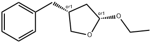 Furan, 2-ethoxytetrahydro-4-(phenylmethyl)-, (2R,4R)-rel- (9CI),210561-08-3,结构式