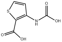 2-Thiophenecarboxylicacid,3-(carboxyamino)-(9CI) Structure