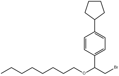 21270-11-1 [α-(Bromomethyl)-p-cyclopentylbenzyl]octyl ether