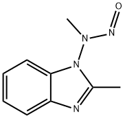 1H-Benzimidazol-1-amine,N,2-dimethyl-N-nitroso-(9CI) Struktur
