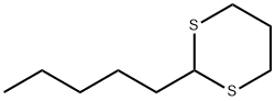 己醛丙二硫醇缩醛,21777-32-2,结构式