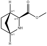 2-Azabicyclo[2.2.1]heptane-3-carboxylicacid,methylester,(1R,3S,4S)-rel-(9CI) 结构式