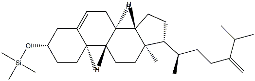 Trimethyl[ergosta-5,24(28)-dien-3β-yloxy]silane|