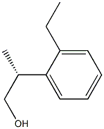 Benzeneethanol, 2-ethyl--ba--methyl-, (-ba-R)- (9CI) Structure