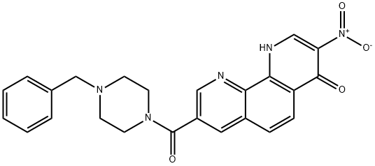 Collagen proline hydroxylase inhibitor-1 化学構造式