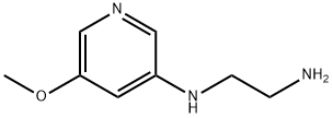 1,2-Ethanediamine,N-(5-methoxy-3-pyridinyl)-(9CI) Struktur
