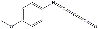 1,2-Propadien-1-one,3-[(4-methoxyphenyl)imino]-(9CI) Struktur