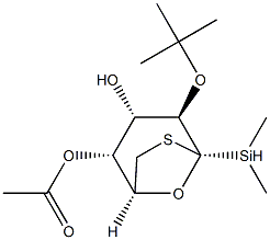 228115-77-3 .beta.-D-Galactopyranose, 1,6-dideoxy-2-O-(1,1-dimethylethyl)dimethylsilyl-1,6-epithio-, 4-acetate