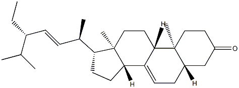 ALPHA-SPINASTERONE, 23455-44-9, 结构式