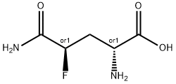 D-Glutamine, 4-fluoro-, (4R)-rel- (9CI) Struktur