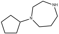 1-环戊基-1,4-二氮杂环戊烷,245070-83-1,结构式