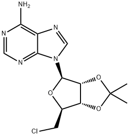 5′-Chloro-5′-deoxy-2′,3′-O-isopropylideneadenosine,24514-56-5,结构式