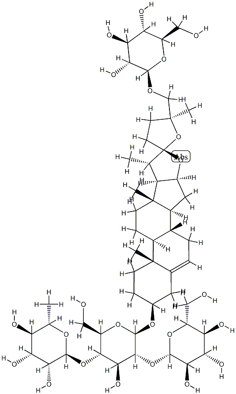 燕麦苷A,24915-65-9,结构式