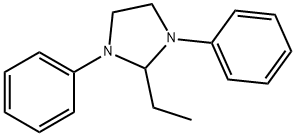 2-ethyl-1,3-diphenylimidazolidine Struktur