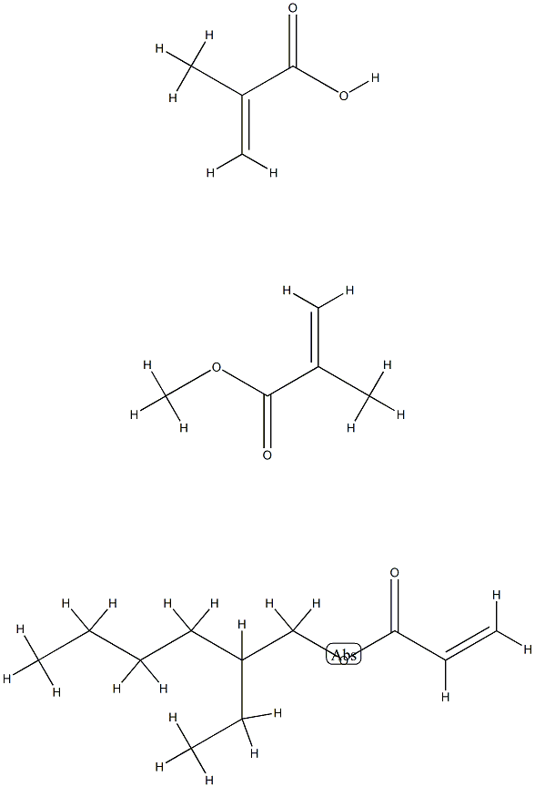 2-메틸-2-프로펜산, 중합체 ,함유 2-에틸헥실 2-프로판산 염 AND 메틸 2-메틸-2-프로펜산