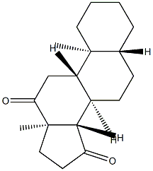 5α-андростан-12,15-дион структура