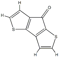 Cyclopenta[1,2-b:3,4-b']dithiophen-7-one Structure