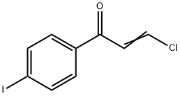 (E)-β-Chloro-4'-iodoacrylophenone Structure