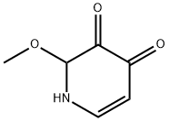 3,4-Pyridinedione,1,2-dihydro-2-methoxy-(9CI) Structure