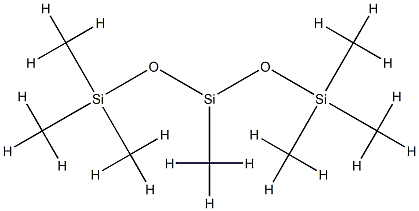 POLY(METHYL HYDROGEN SILOXANE) Struktur