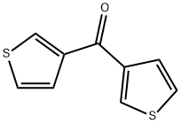 Di(3-thienyl) ketone Struktur