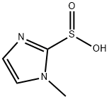 1H-Imidazole-2-sulfinicacid,1-methyl-(9CI) 化学構造式
