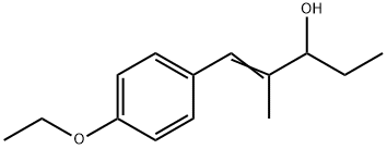 1-Penten-3-ol,1-(4-ethoxyphenyl)-2-methyl-(9CI) 结构式