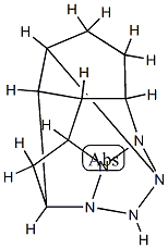 2,4,7-Metheno-3H-2a,3,3a,7b,7c-pentaazapentaleno[2,1,6-hia]indene,octahydro-(9CI) Structure