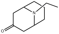 9-Azabicyclo[3.3.1]nonan-3-one, 9-ethyl- 结构式