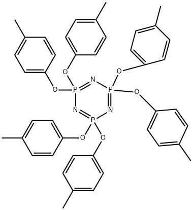 27122-73-2 2,2,4,4,6,6-HEXAKIS-P-TOLYLOXY-,,-(1,3,5,2,4,6)TRIAZATRIPHOSPHININE