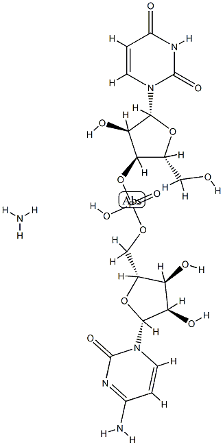 URIDYLYL-(3',5')-CYTIDINE,27531-20-0,结构式