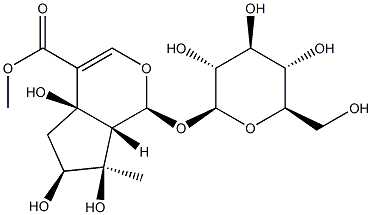 (1S)-1α-(β-D-グルコピラノシルオキシ)-1,4a,5,6,7,7aα-ヘキサヒドロ-4aα,6α,7α-トリヒドロキシ-7-メチルシクロペンタ[c]ピラン-4-カルボン酸メチル price.