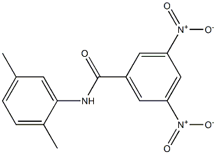 N-(2,5-dimethylphenyl)-3,5-dinitrobenzamide Structure