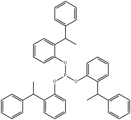 亜りん酸トリス[2-(α-メチルベンジル)フェニル] 化学構造式